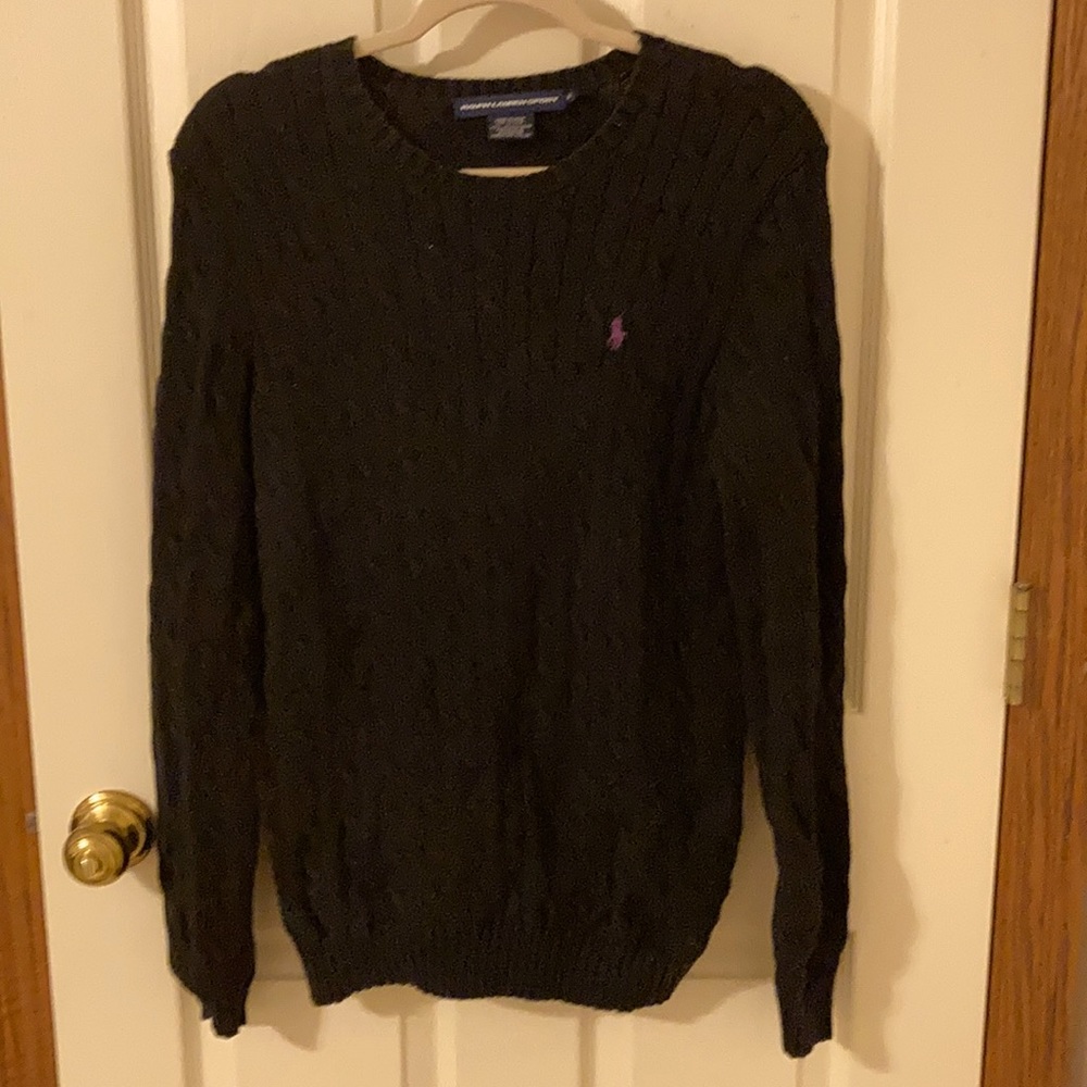 Ralph Lauren sport XL black sweater